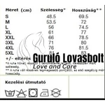 Egyedi póló nem vagyok lovaglás függő felirattal uniszex
