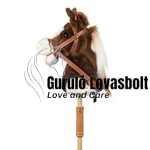 Hobby Horse guruló vesszőparipa sötétbarna