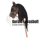 Hobby Horse vesszőparipa sötétbarna