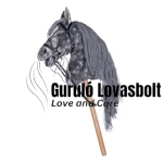 Hobby Horse vesszőparipa szürke