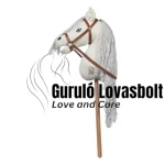 Hobby Horse vesszőparipa mini fehér