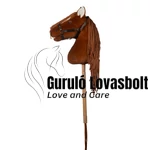 Hobby Horse vesszőparipa prémium sötétbarna