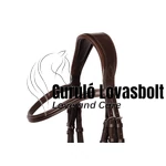 Anatómiai bőr kantár Harry's Horse barna