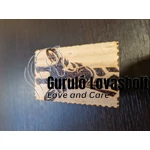 Egyedi kézműves fadoboz kézi gravírozással zsiráf