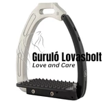 Lavarone biztonsági kengyel 12 cm ezüst/fekete