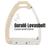 Lavarone biztonsági kengyel 12 cm titán/ezüst