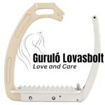 Lavarone biztonsági kengyel 12 cm titán/ezüst