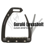 Stirrup Lavello biztonsági kengyel 12 cm fekete