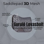 3D Mesh nyeregalátét Harry's Horse
