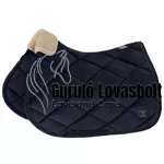 Eskadron Velvet Croco Platinum nyeregalátét full méret