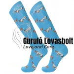 Uniszex Aura lovaglózokni ló mintával