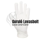 Grip Pro lovagló kesztyű BR fehér
