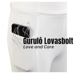 Premiere Bitterroot lovagló leggings teli szilikonos 176 fehér