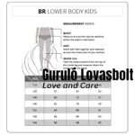 Mirthe 4-EH gyerek lovaglónadrág BR 140 cm