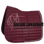 BR Glamour Chic díjlovas nyeregalátét szett full méret bordó