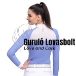 Lovas versenying BABY BLUE MESH - hosszú ujjú - Cavalliera