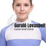 Lovas versenying BABY BLUE MESH KIDS - rövid ujjú - Gyereking - Cavalliera