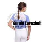 Lovas versenying BABY BLUE MESH KIDS - rövid ujjú - Gyereking - Cavalliera