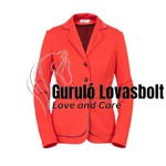 Női Lovas Versenyzakó starlight - double front layer technology korall piros