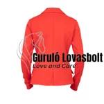 Női Lovas Versenyzakó active - second skin technology – softshell korall piros