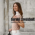 Női lovas versenying Blossom - rövid ujjú pasztell rózsaszín
