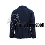 Gyermek lovas versenyzakó purity glow kids - softshell kék