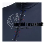 Cavalliera Lovas Top CUSTOM CRYSTALLIZED - Hosszú Ujjú