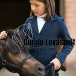 Cavalliera Lovas Versenyzakó CUSTOM CRYSTALLIZED KIDS- Softshell