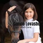 Cavalliera Lovas Versenying CUSTOM CRYSTALLIZED KIDS  - Rövid Ujjú - Fehér