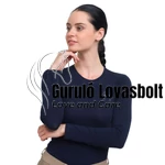 Cavalliera Lovas Pamut Póló BIT - Hosszú Ujjú