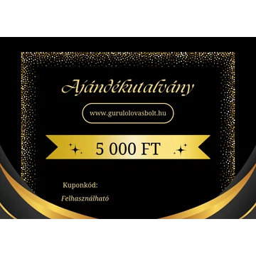Guruló Lovasbolt Ajándékutalvány 5000 Ft