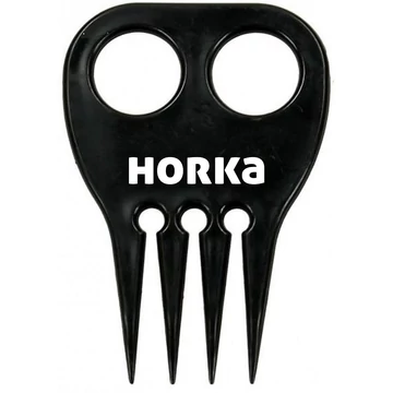 Horka sörényfonó fésű fekete