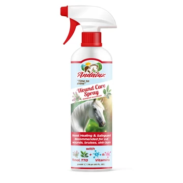 Andaluz sebápoló spray lovak számára 500ml
