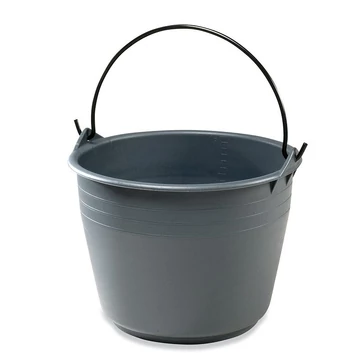 Horka etetővödör 12L szürke