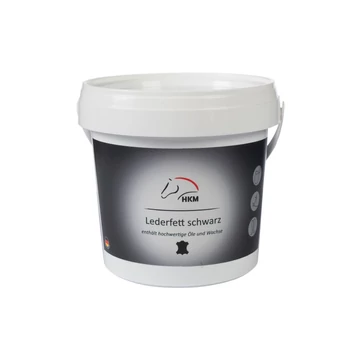 Bőrápoló zsír 500 ml fekete HKM