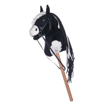 Hobby Horse vesszőparipa fekete-fehér