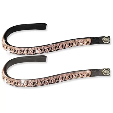 Horses Luxe Rosegold homlokszíj