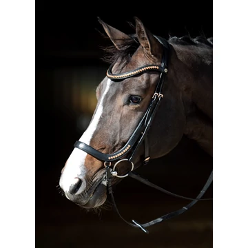 Rosegold anatómiai kantár Harry's Horse