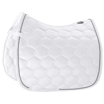 Eskadron Glossy Wave ugró nyeregalátét fehér