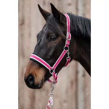 Koppenhága kötőfék szett HKM magenta