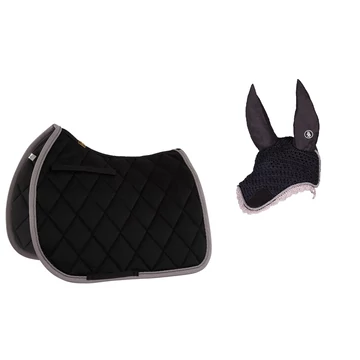 Event Cooldry általános nyeregalátét fülvédővel szettben full méret fekete Event Cooldry általános nyeregalátét fülvédővel szettben full méret fekete