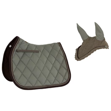 Event Cooldry általános nyeregalátét fülvédővel szettben full méret bazsalikom zöld Event Cooldry általános nyeregalátét fülvédővel szettben full méret bazsalikom zöld