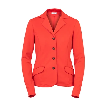 Női Lovas Versenyzakó active - second skin technology – softshell korall piros