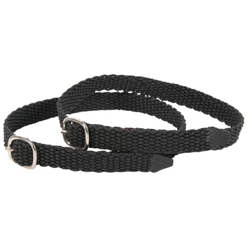 Sarkantyúszíj nylon 48 cm fekete