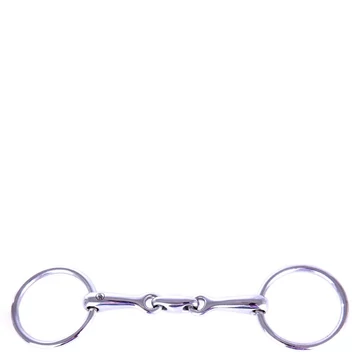 Kétszer tört póni zabla 9,5 cm
