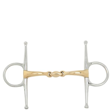 Kétszer tört pálcás zabla BR 14,5 cm