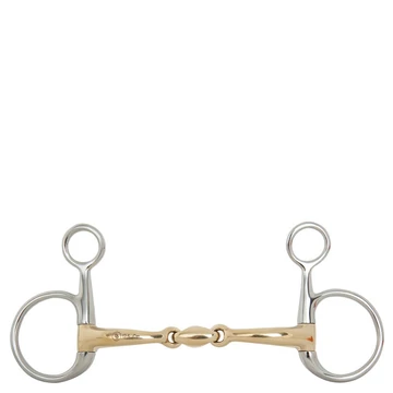 Duplán tört Baucher zabla 13,5 cm