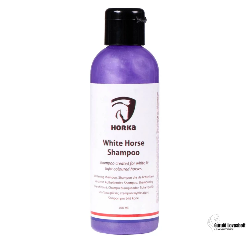 Lósampon szürke lovak számára Horka 100 ml