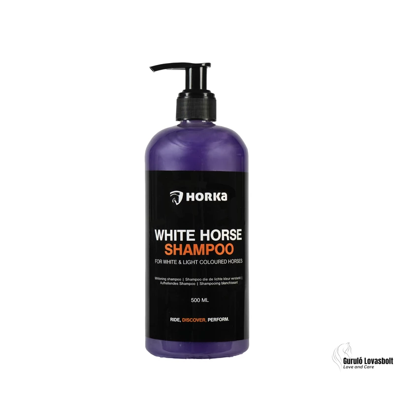 Lósampon szürke lovak számára Horka 500 ml