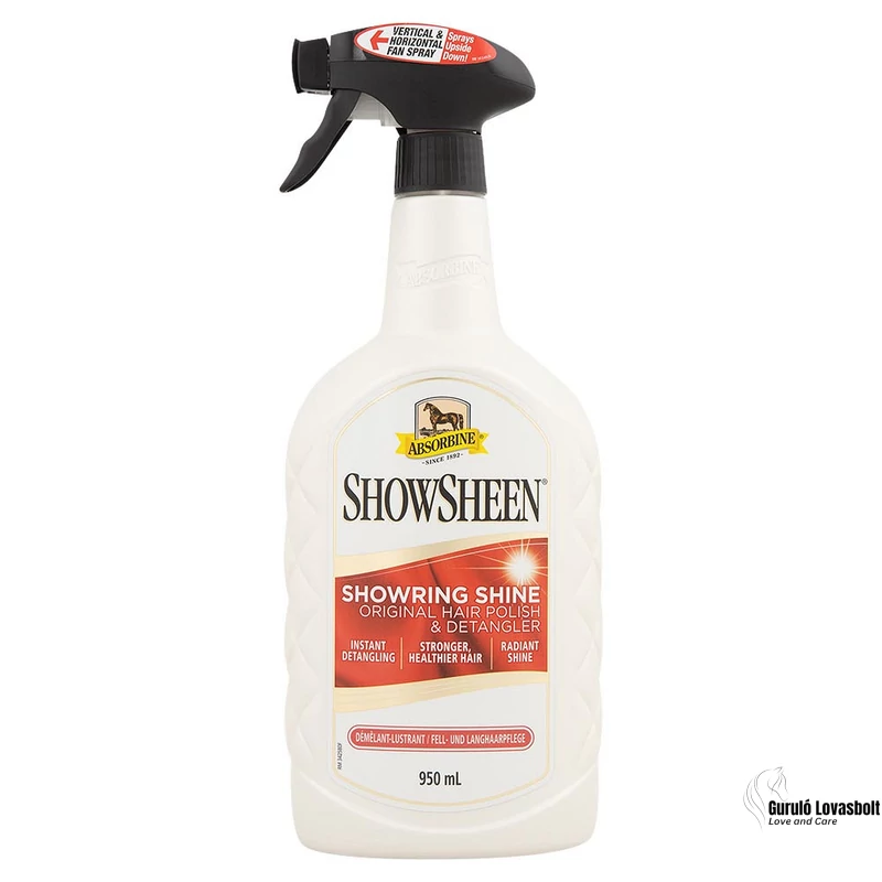 Absorbine sörény-, farok- és szőrápoló 950 ml